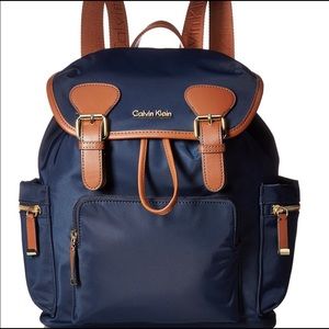 Calvin Klein Belfast Backpack bag Blue/Brown